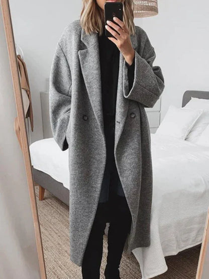 Elegant Long Women's Jacket Modern & Versatile