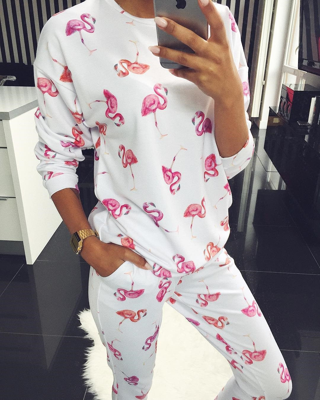 Women's Floral Leisure Suit Practical