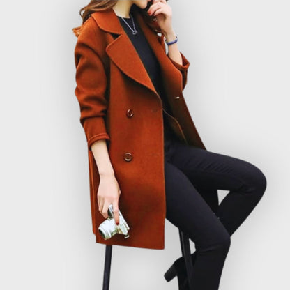 Classic Women's Trench Coat Elegant Design