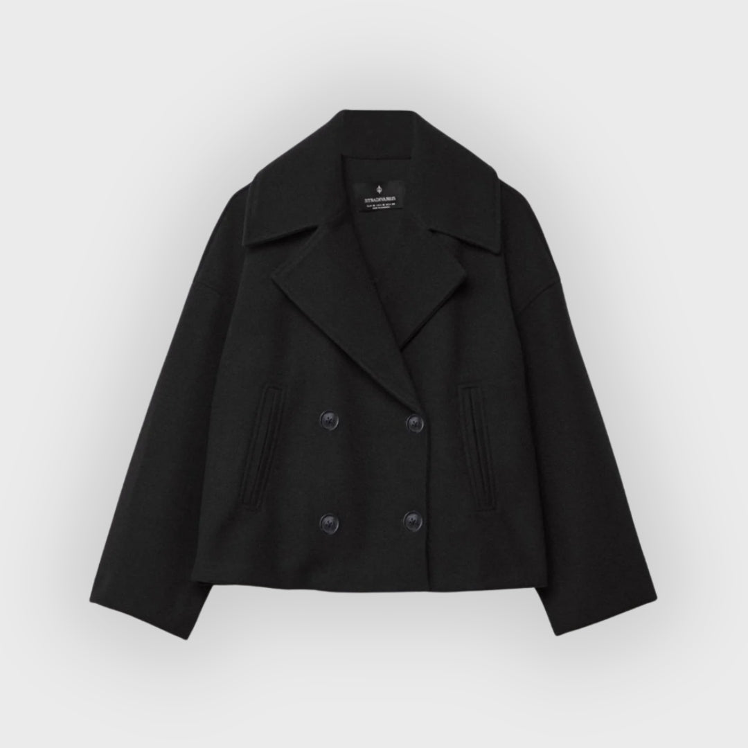Fashionable Double-Breasted Jacket for Women