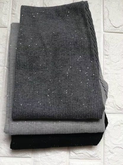 Women's Glitter Leggings Figure-hugging Style