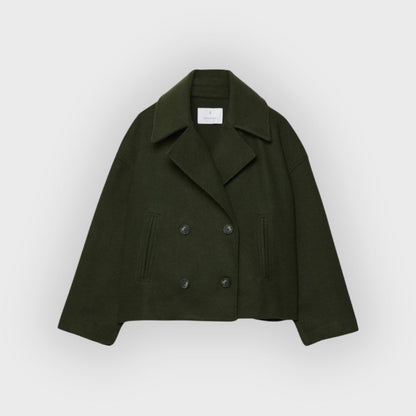 Fashionable Double-Breasted Jacket for Women
