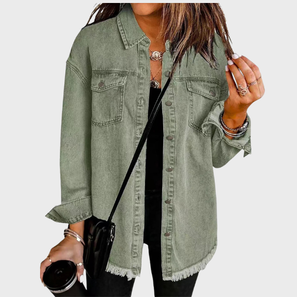 Elegant Denim Jacket for Women