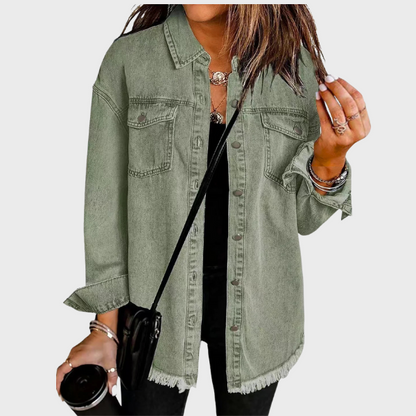 Elegant Denim Jacket for Women
