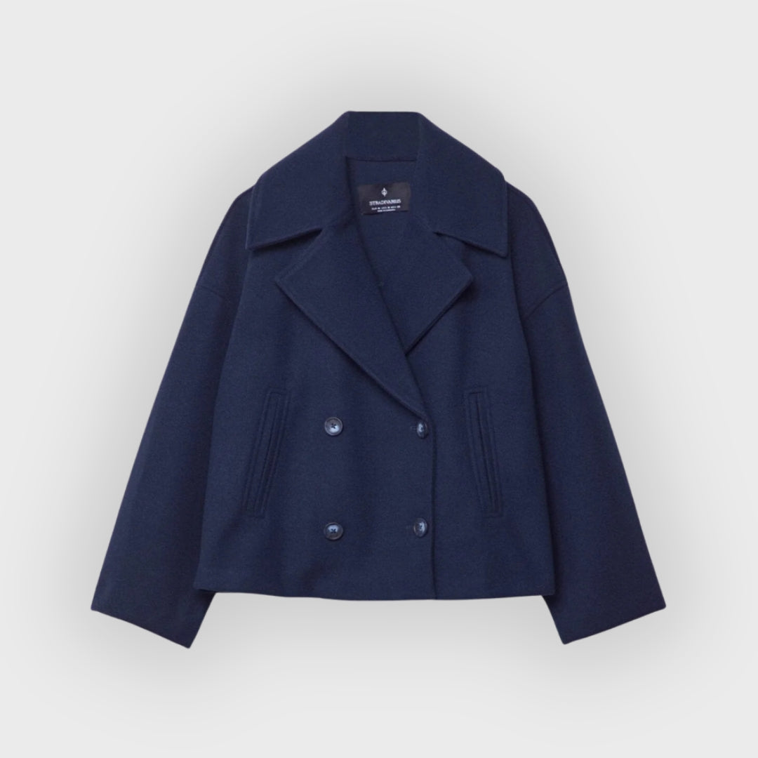Fashionable Double-Breasted Jacket for Women