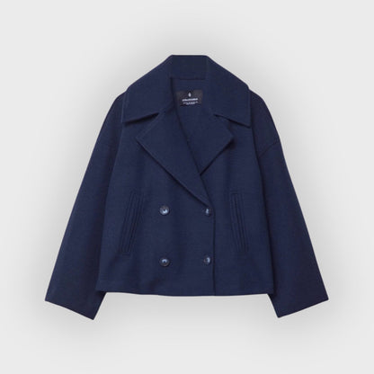 Fashionable Double-Breasted Jacket for Women
