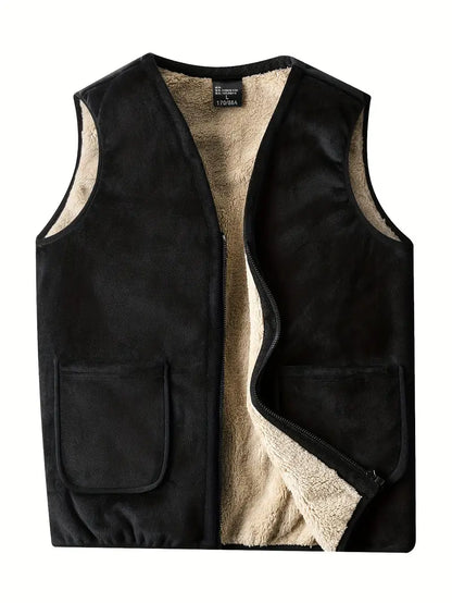 Men's Reversible Warm Insulated Vest