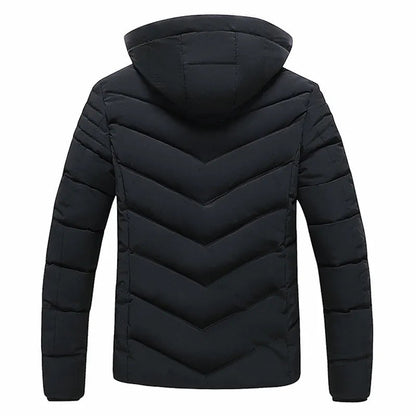 Herren Winterjacke Warm Daunenfüllung - IdealeKleiden