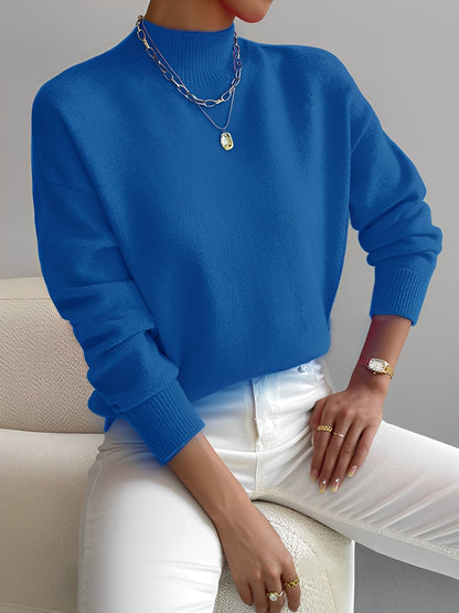 Elegant Women's Turtleneck Sweater Modern