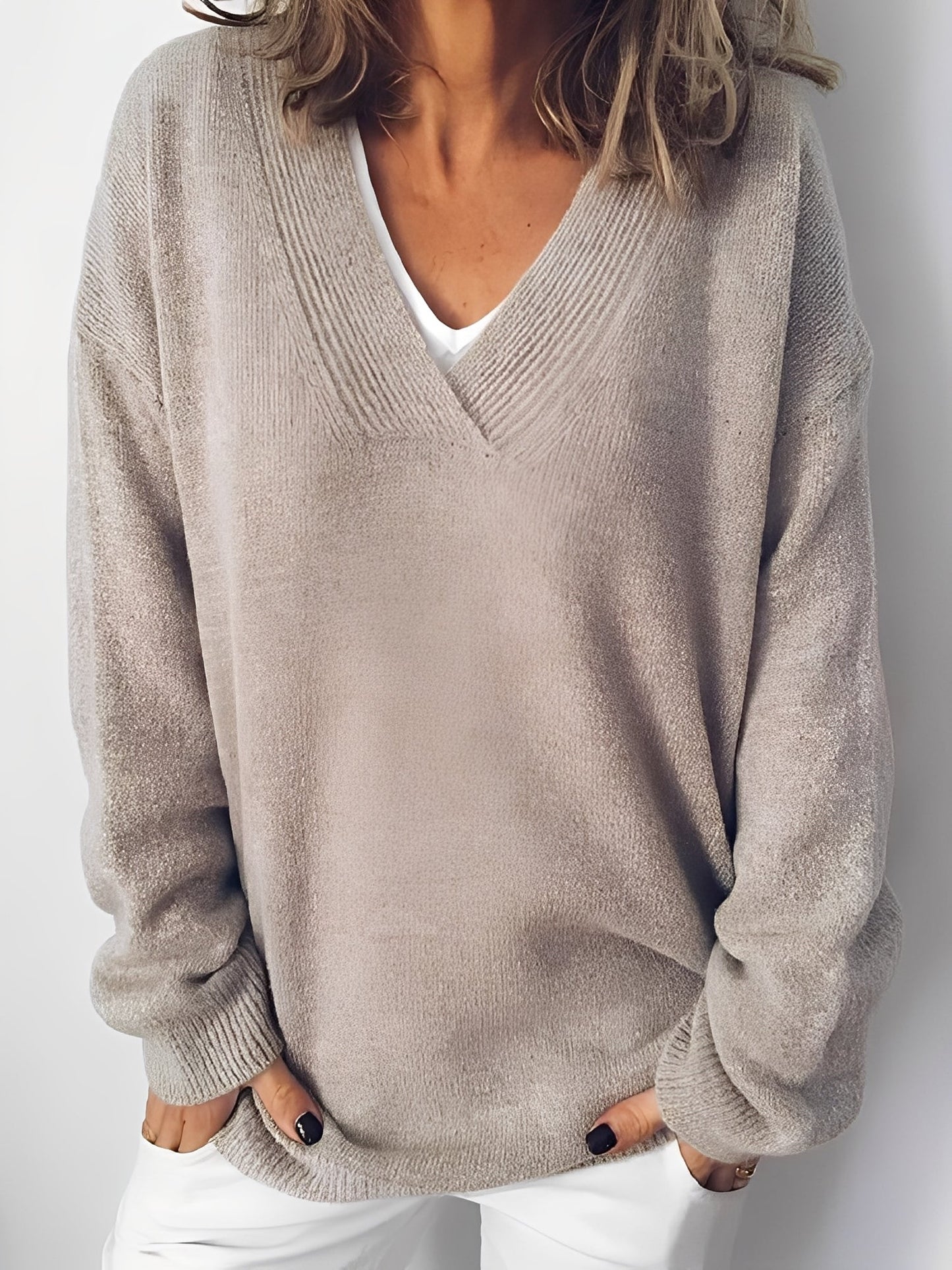 Bequeme Damenpullover Modern Stil