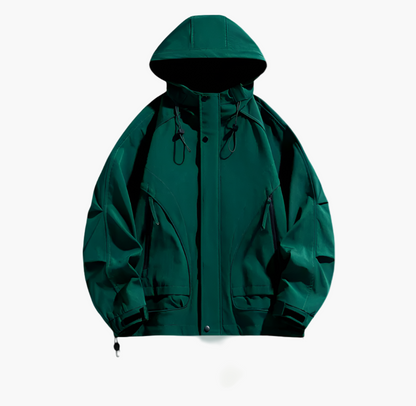 Waterproof Outdoor Jacket Sporty Functional Design