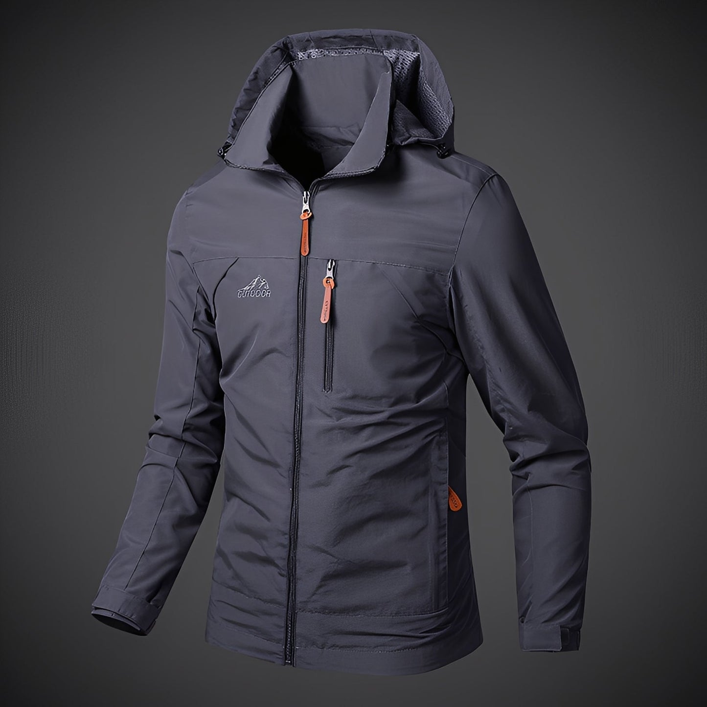 Waterproof Men's Hooded Parka Sporty