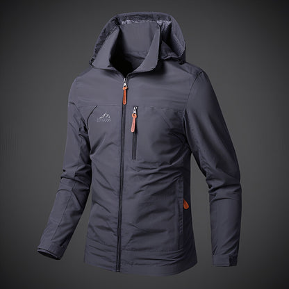 Waterproof Men's Hooded Parka Sporty