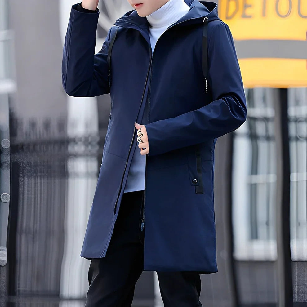 Men's Lightweight Hooded Casual Jacket