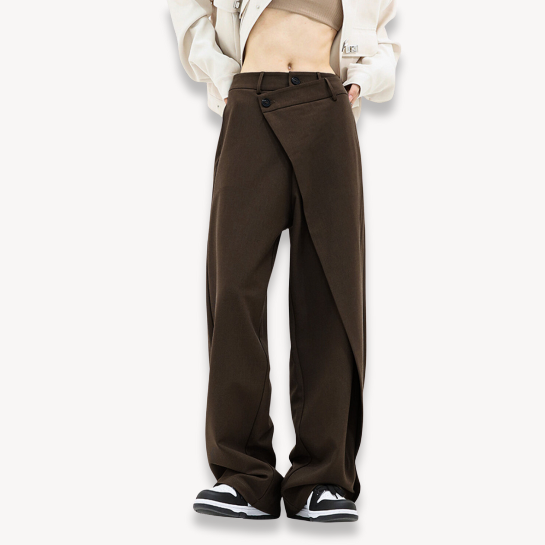 Fashionable Women's Baggy Style Trousers