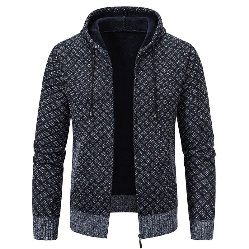 Stylish Men's Jacket Hood Slim Fit