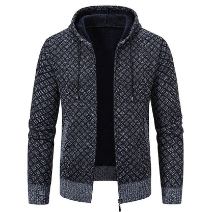 Stylish Men's Jacket Hood Slim Fit