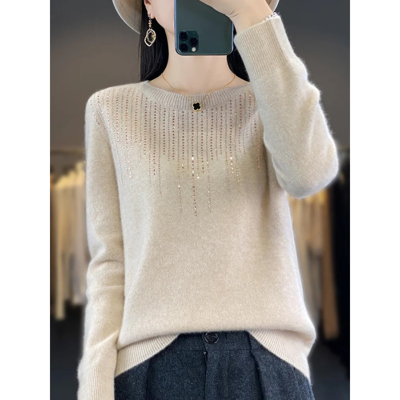 Women's Soft Glitter Jumper