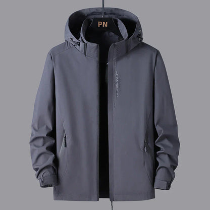 Stylish Unisex Rain Jacket with Hood