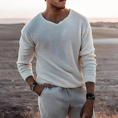 Elegant Men's Sweater Warm Cashmere