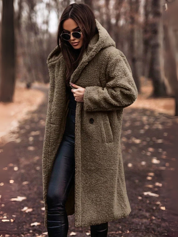 Women's Elegant Trench Coat with Belt