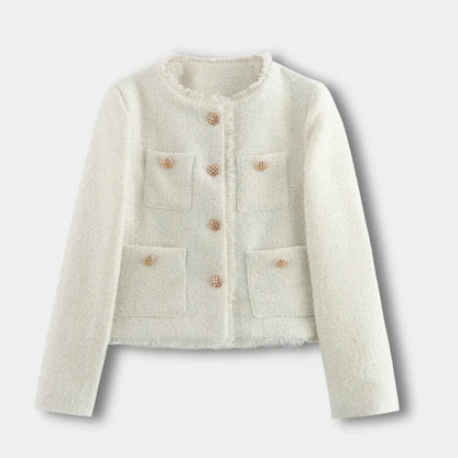 Practical Transitional Jacket for Women with Flap Pockets