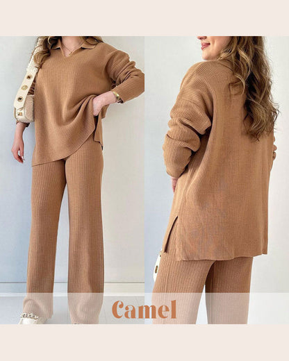 Simple Knit-Look Dress