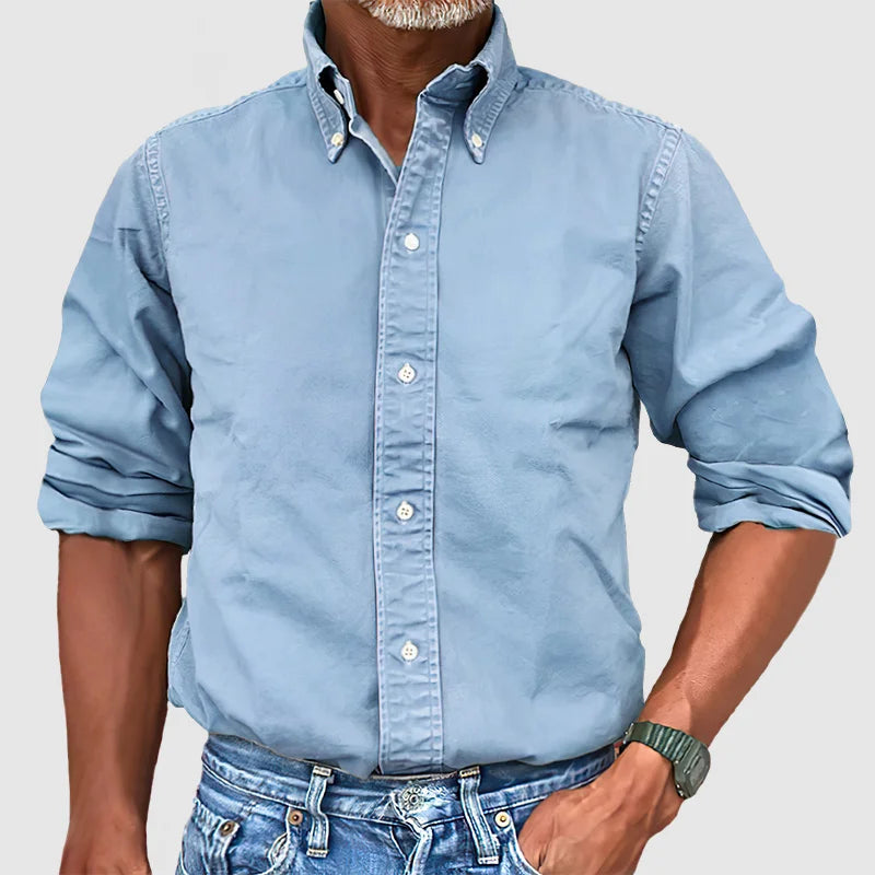 Men's Shirt Vintage Look Used Style