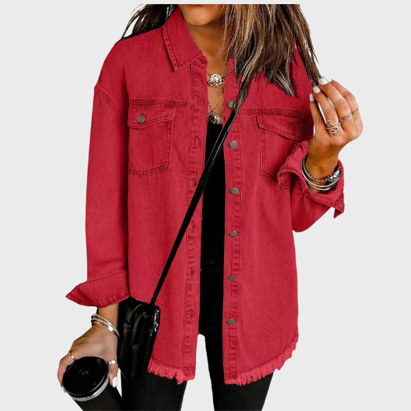 Elegant Denim Jacket for Women