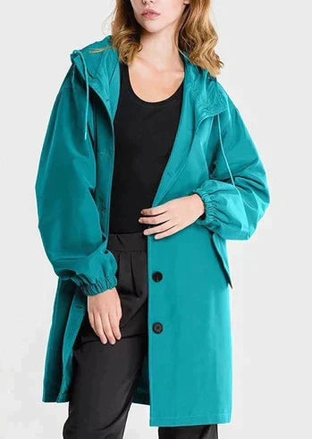 Women's Waterproof Button-Up Jacket Practical