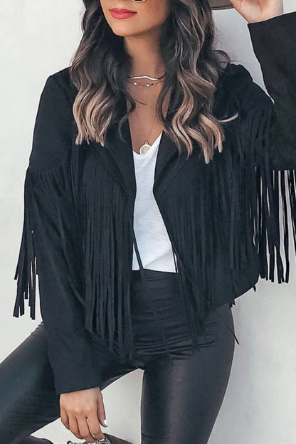 Trendy Cropped Jacket Women's Tango Style