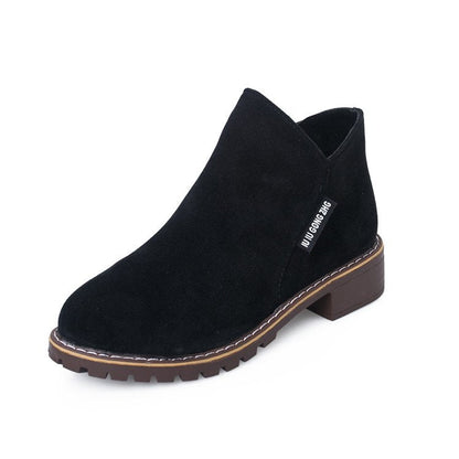 Women Ankle Boots Soft Leather Wedding Shoes