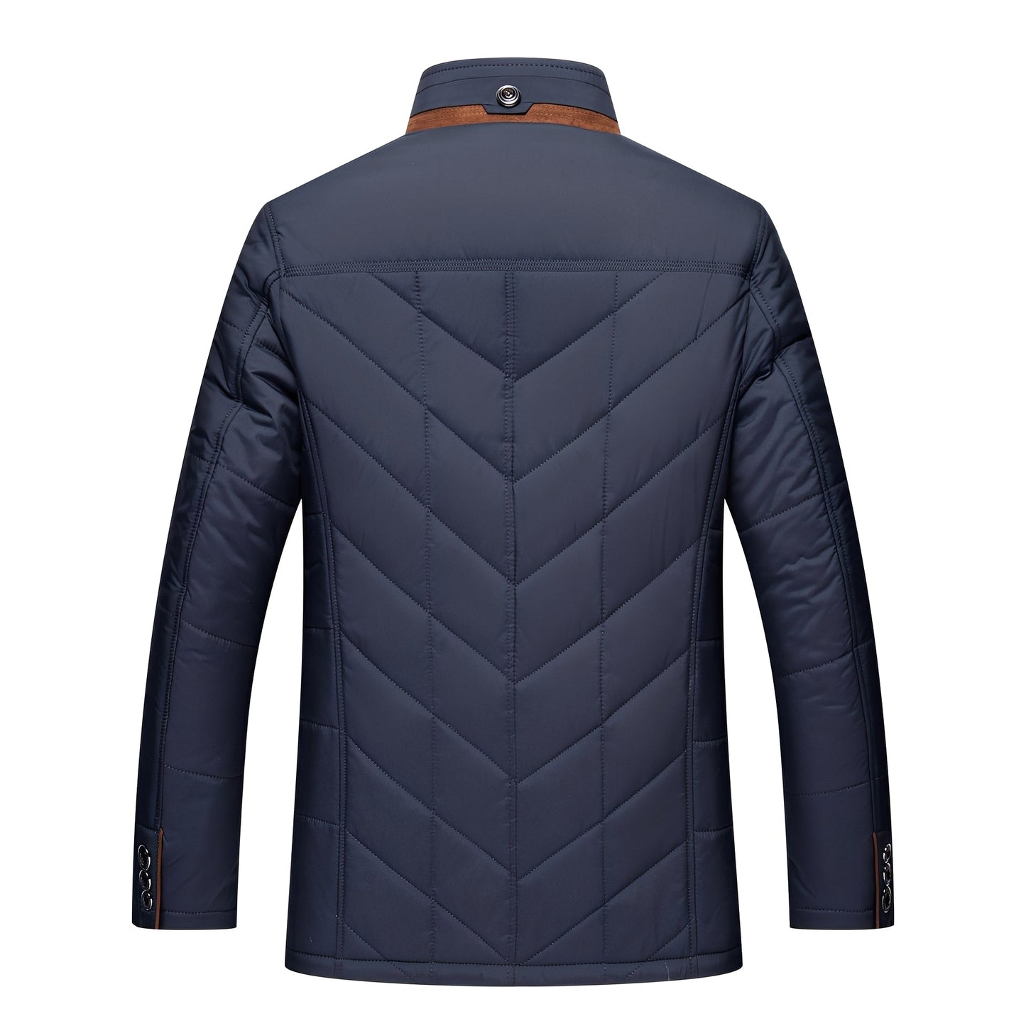 Herren Winterjacke Elegant Gepolstert - IdealeKleiden