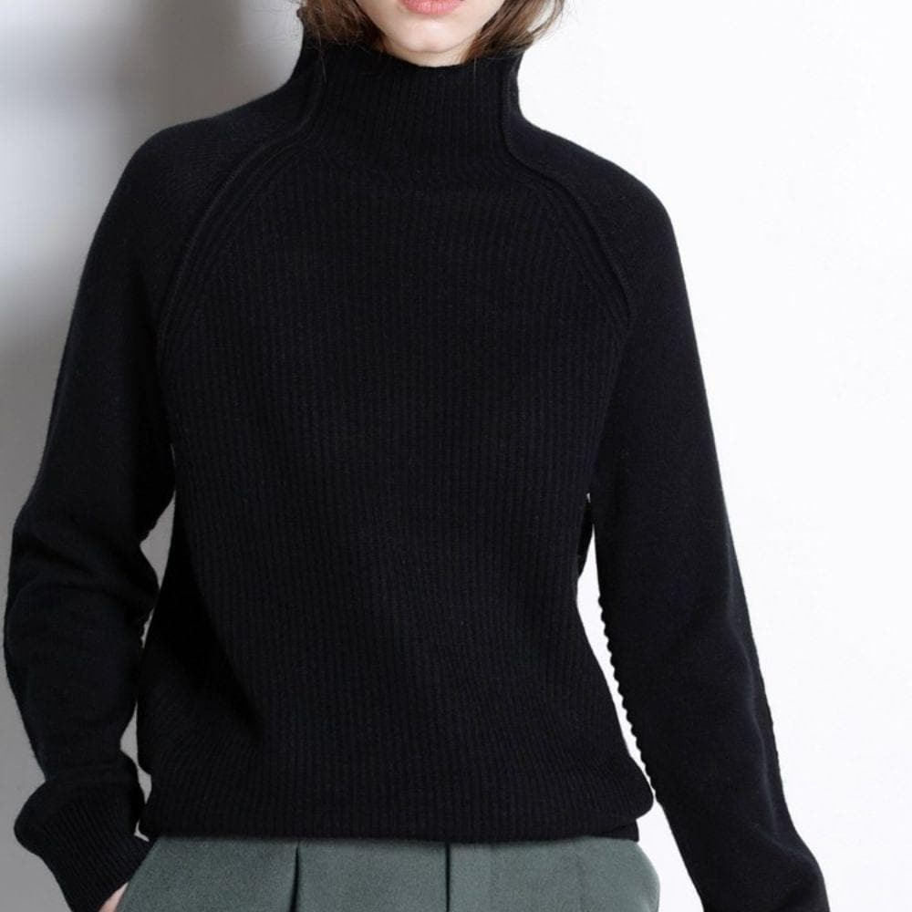 Soft Turtleneck Sweater Long Sleeve Comfortable