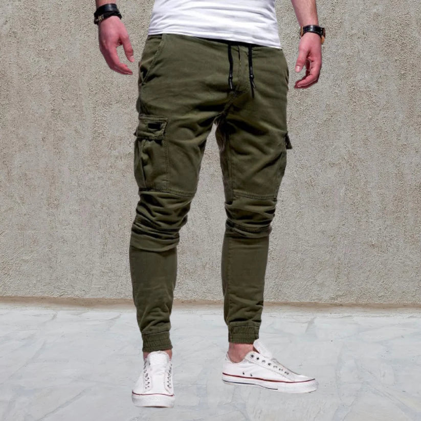 Comfortable Men's Cargo Pants With Many Pockets