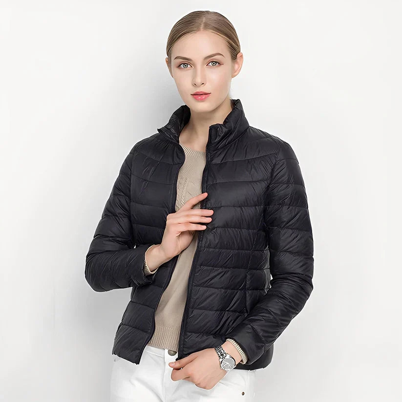 Women's Quilted Jacket Slim Fit Warm