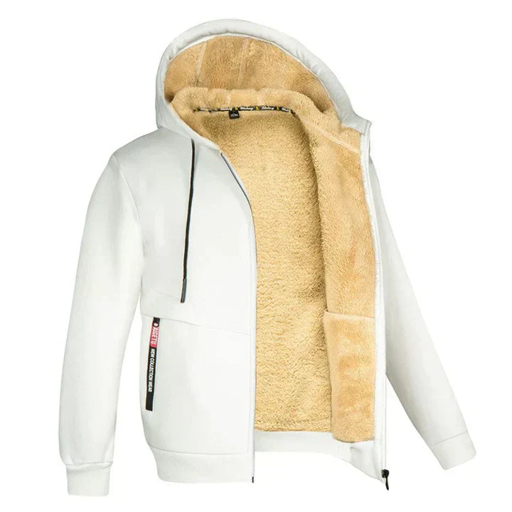 Warm Hoodie Fleece Lining Women Men