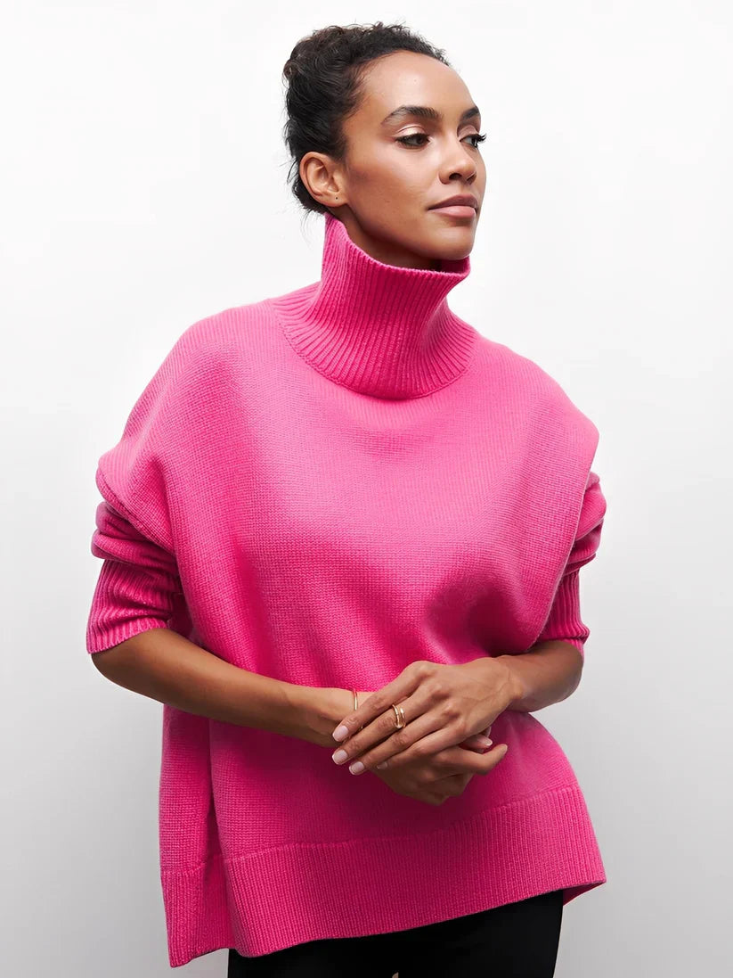 Stylish Women's Warm Turtleneck Sweater