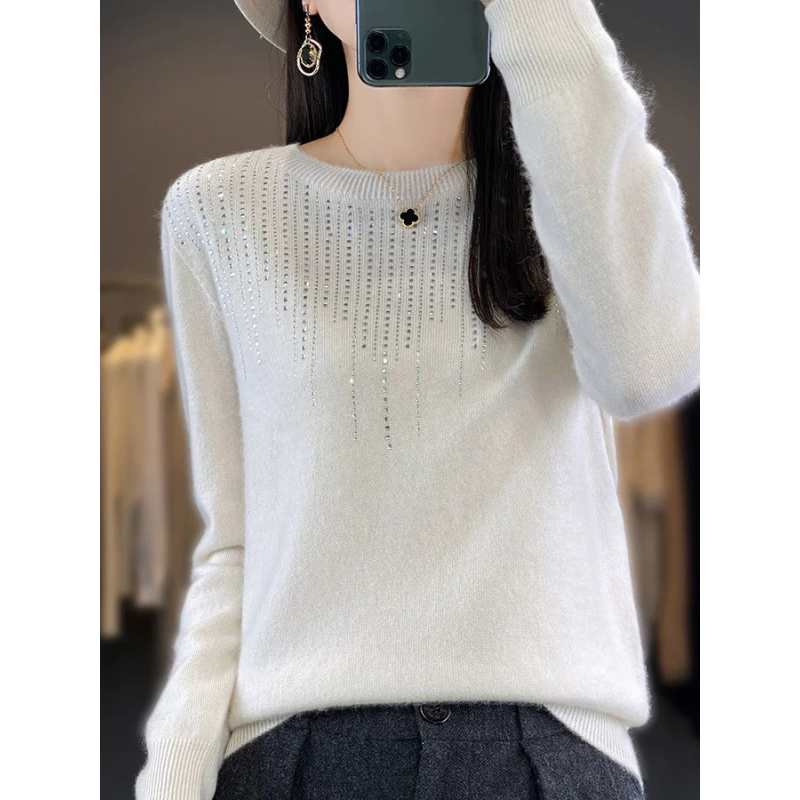 Women's Soft Glitter Jumper