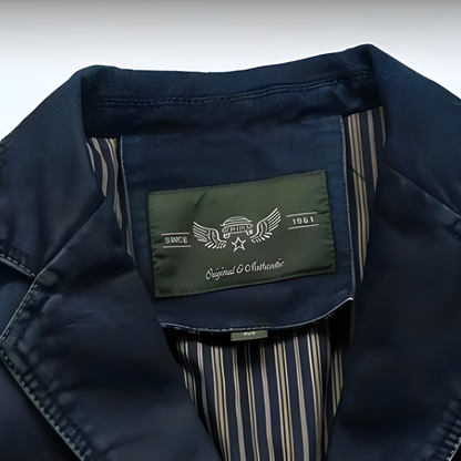 Herren Denimjacke Klassisch Elegant - IdealeKleiden