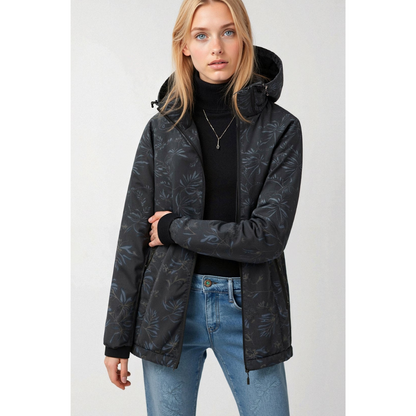 Women's Windbreaker Hooded Zipper