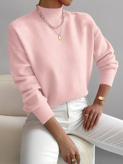 Elegant Women's Turtleneck Sweater Modern