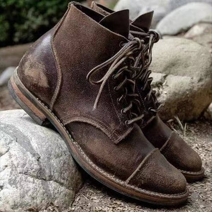 Eliaso - Luxurious Leather Boots Warm and Comfortable