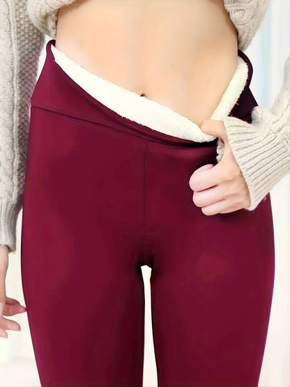 Soft Fleece Leggings High-Waisted for Women