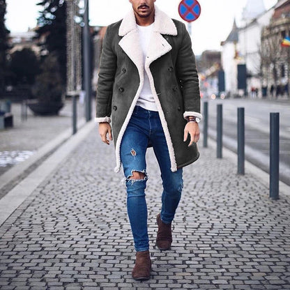 Men's Winter Coat Lined Warm Insulated