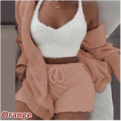 Women's Plush Lounge Set
