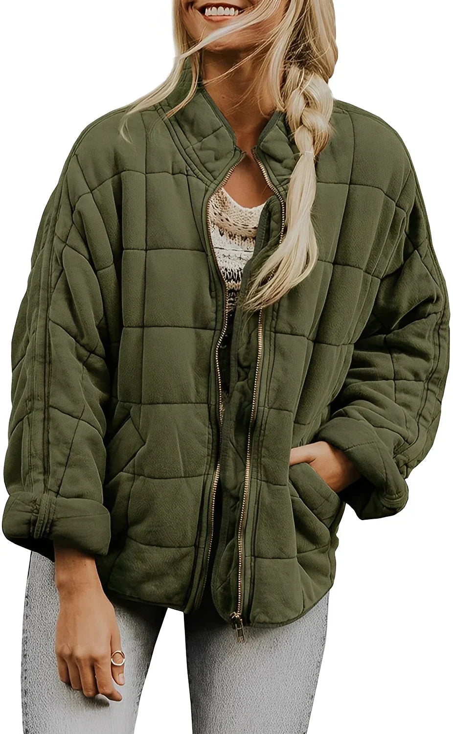 Thick Oversized Women's Jacket Plus Size