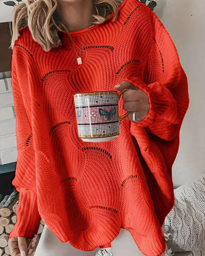 Stylish V-neck sweater for women