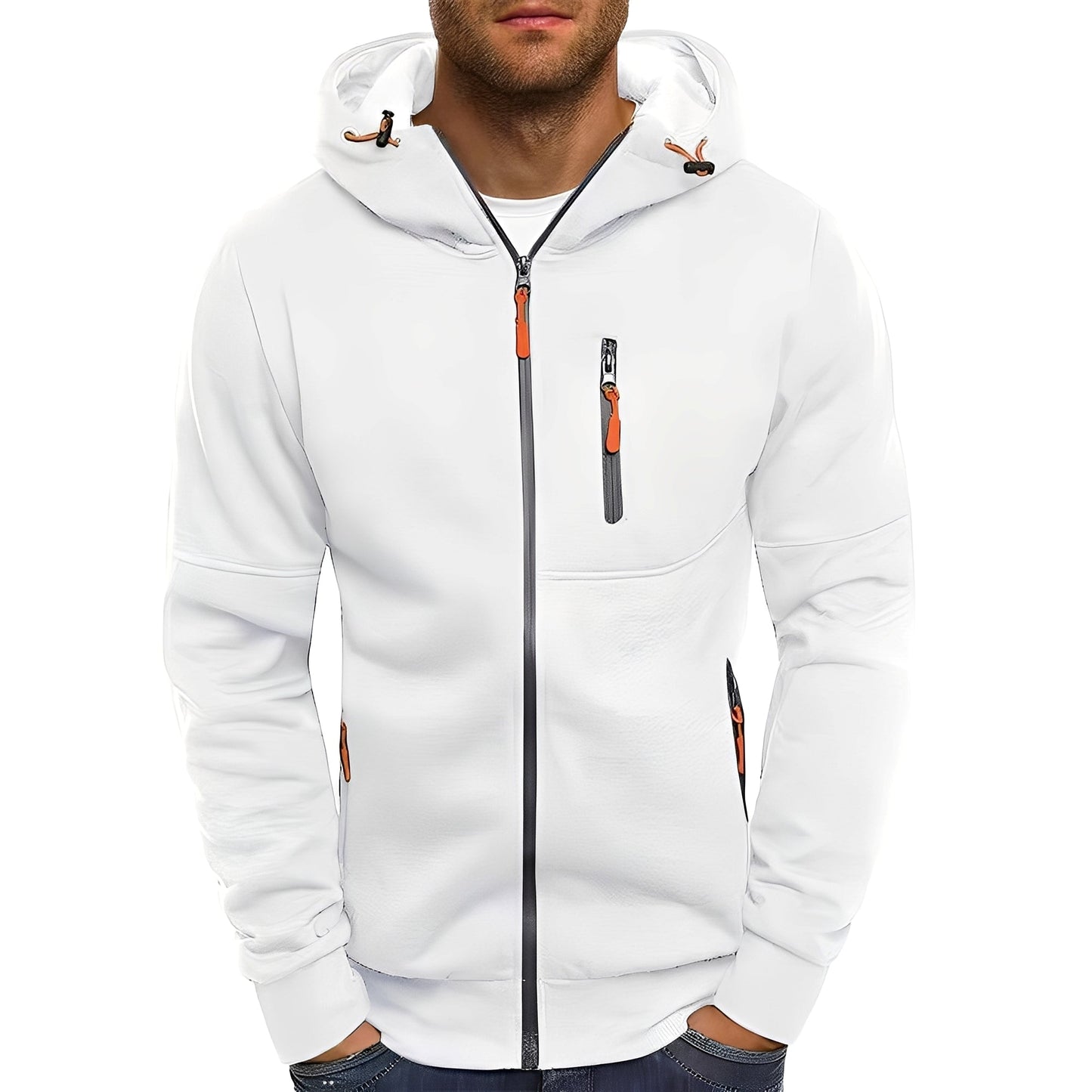 Stylish Men's Jacket Modern Hood