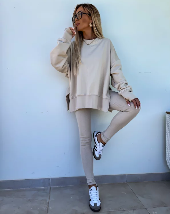Soft knitwear set